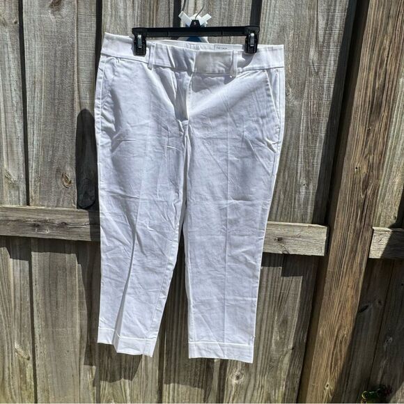 Ann Taylor cropped White Pants - Picture 1 of 7